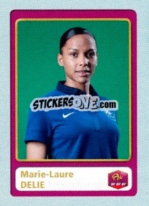 Figurina Marie-Laure Delie - FOOT 2011-2012 - Panini