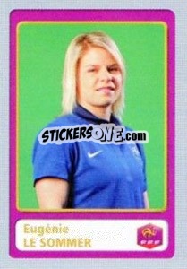 Sticker Eugenie Le Sommer - FOOT 2011-2012 - Panini