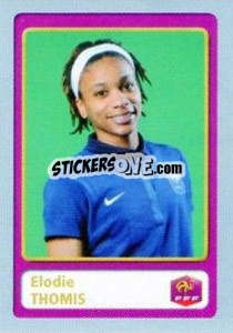 Cromo Elodie Thomis - FOOT 2011-2012 - Panini