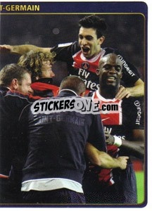 Cromo Paris Saint-Germain (2 Of 2) - FOOT 2011-2012 - Panini