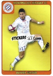 Sticker Olivier Giroud - FOOT 2011-2012 n. V3 - Panini
