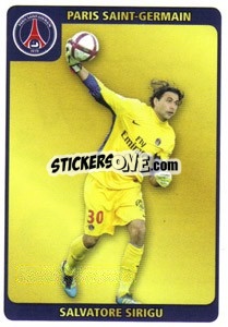 Sticker Salvatore Sirigu - FOOT 2011-2012 n. V5 - Panini