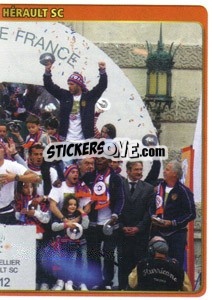 Sticker Montpellier Hérault Sc (2 Of 2) - FOOT 2011-2012 n. V7 - Panini