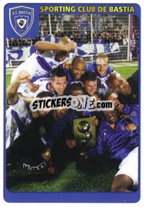 Sticker Sporting Club de Bastia - FOOT 2011-2012 - Panini