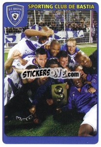 Sticker Sporting Club de Bastia - FOOT 2011-2012 n. V8 - Panini