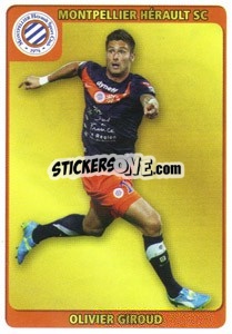 Sticker Olivier Giroud - FOOT 2011-2012 n. V9 - Panini