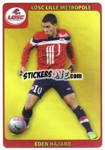 Sticker Eden Hazard - FOOT 2011-2012 - Panini