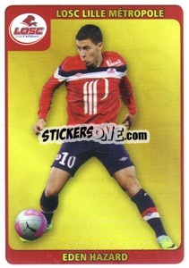 Sticker Eden Hazard - FOOT 2011-2012 n. V10 - Panini