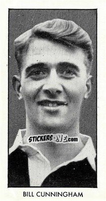 Sticker Bill Cunningham - Wizard World Cup Footballers 1958 - D.C. Thomson