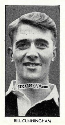 Sticker Bill Cunningham - Wizard World Cup Footballers 1958 n. 4 - D.C. Thomson