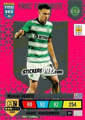 Figurina Manuel Ugarte - FIFA 365: 2022-2023. Adrenalyn XL - Panini