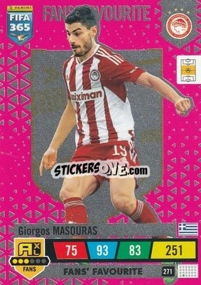 Sticker Giorgos Masouras - FIFA 365: 2022-2023. Adrenalyn XL - Panini