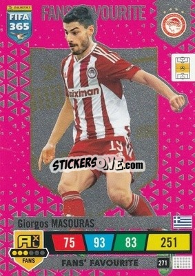 Sticker Giorgos Masouras - FIFA 365: 2022-2023. Adrenalyn XL n. 271 - Panini