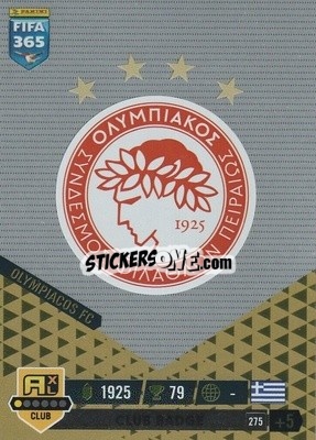 Sticker Club Badge - FIFA 365: 2022-2023. Adrenalyn XL n. 275 - Panini