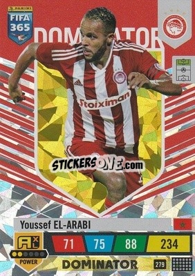 Sticker Youssef El-Arabi - FIFA 365: 2022-2023. Adrenalyn XL n. 279 - Panini
