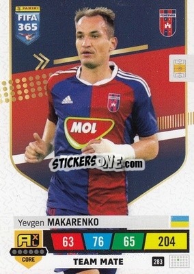 Sticker Yevgen Makarenko - FIFA 365: 2022-2023. Adrenalyn XL n. 283 - Panini