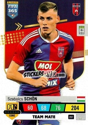 Sticker Szabolcs Schön - FIFA 365: 2022-2023. Adrenalyn XL - Panini