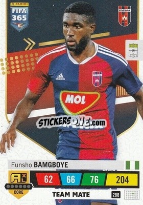 Figurina Funsho Bamgboye - FIFA 365: 2022-2023. Adrenalyn XL - Panini