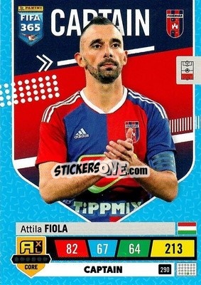 Sticker Attila Fiola - FIFA 365: 2022-2023. Adrenalyn XL n. 290 - Panini
