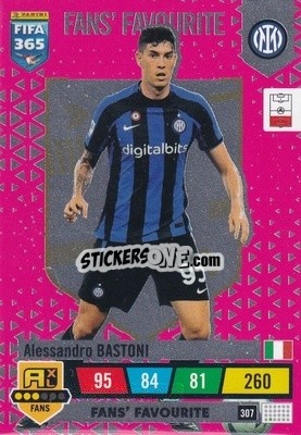 Cromo Alessandro Bastoni - FIFA 365: 2022-2023. Adrenalyn XL - Panini