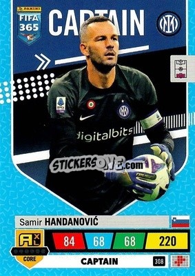 Sticker Samir Handanović - FIFA 365: 2022-2023. Adrenalyn XL n. 308 - Panini