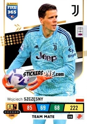 Figurina Wojciech Szczęsny - FIFA 365: 2022-2023. Adrenalyn XL - Panini