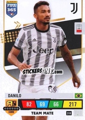 Sticker Danilo - FIFA 365: 2022-2023. Adrenalyn XL n. 318 - Panini