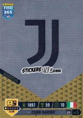 Sticker Club Badge - FIFA 365: 2022-2023. Adrenalyn XL n. 329 - Panini