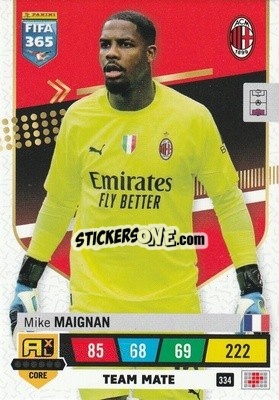 Sticker Mike Maignan - FIFA 365: 2022-2023. Adrenalyn XL n. 334 - Panini