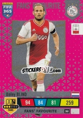 Sticker Daley Blind - FIFA 365: 2022-2023. Adrenalyn XL n. 361 - Panini
