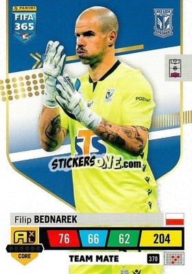 Sticker Filip Bednarek - FIFA 365: 2022-2023. Adrenalyn XL n. 370 - Panini