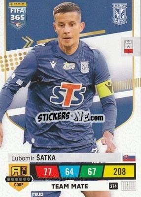 Sticker Ľubomír Šatka - FIFA 365: 2022-2023. Adrenalyn XL n. 374 - Panini