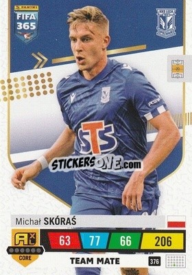 Sticker Michał Skóraś - FIFA 365: 2022-2023. Adrenalyn XL n. 376 - Panini