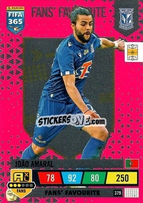 Sticker João Amaral - FIFA 365: 2022-2023. Adrenalyn XL n. 379 - Panini
