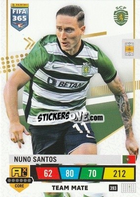 Sticker Nuno Santos - FIFA 365: 2022-2023. Adrenalyn XL n. 393 - Panini