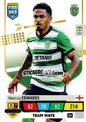 Sticker Marcus Edwards - FIFA 365: 2022-2023. Adrenalyn XL n. 394 - Panini