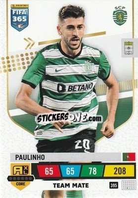 Sticker Paulinho - FIFA 365: 2022-2023. Adrenalyn XL n. 395 - Panini