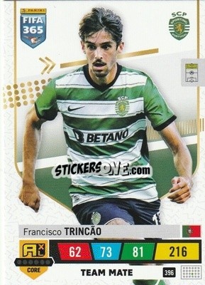 Sticker Francisco Trincão - FIFA 365: 2022-2023. Adrenalyn XL n. 396 - Panini
