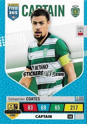 Sticker Sebastián Coates - FIFA 365: 2022-2023. Adrenalyn XL n. 398 - Panini
