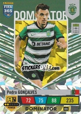 Sticker Pedro Gonçalves - FIFA 365: 2022-2023. Adrenalyn XL n. 405 - Panini