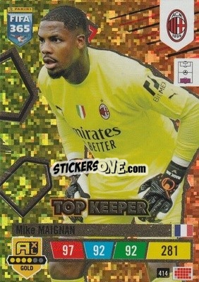 Sticker Mike Maignan - FIFA 365: 2022-2023. Adrenalyn XL n. 414 - Panini