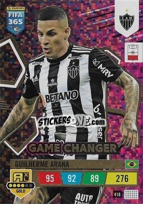 Sticker Guilherme Arana - FIFA 365: 2022-2023. Adrenalyn XL n. 416 - Panini