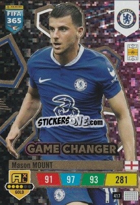 Sticker Mason Mount - FIFA 365: 2022-2023. Adrenalyn XL n. 417 - Panini