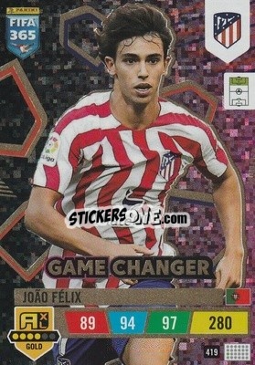 Sticker João Félix - FIFA 365: 2022-2023. Adrenalyn XL n. 419 - Panini
