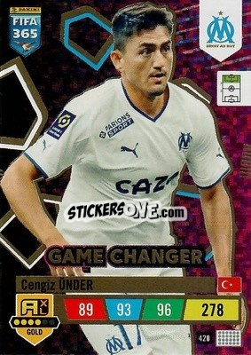 Sticker Cengiz Ünder - FIFA 365: 2022-2023. Adrenalyn XL n. 420 - Panini