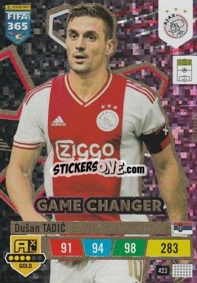 Sticker Dušan Tadić - FIFA 365: 2022-2023. Adrenalyn XL n. 423 - Panini