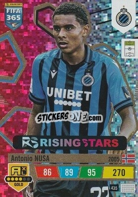 Sticker Antonio Nusa - FIFA 365: 2022-2023. Adrenalyn XL n. 425 - Panini