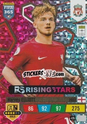 Sticker Harvey Elliott - FIFA 365: 2022-2023. Adrenalyn XL - Panini