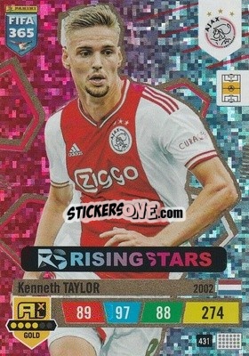 Sticker Kenneth Taylor - FIFA 365: 2022-2023. Adrenalyn XL n. 431 - Panini