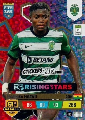 Sticker Issahaku Fatawu - FIFA 365: 2022-2023. Adrenalyn XL n. 432 - Panini